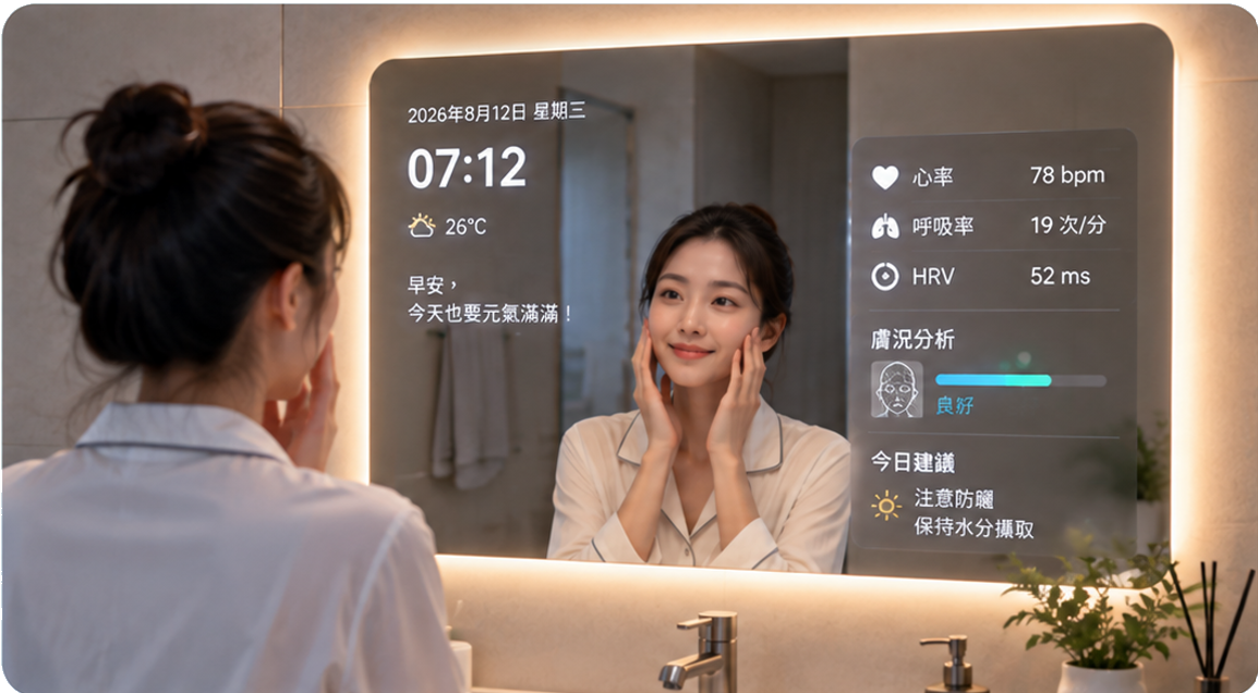 智慧盥洗鏡